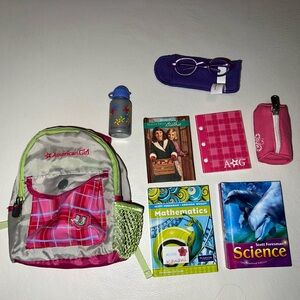 American Girl Doll Backpack and Accessories Set